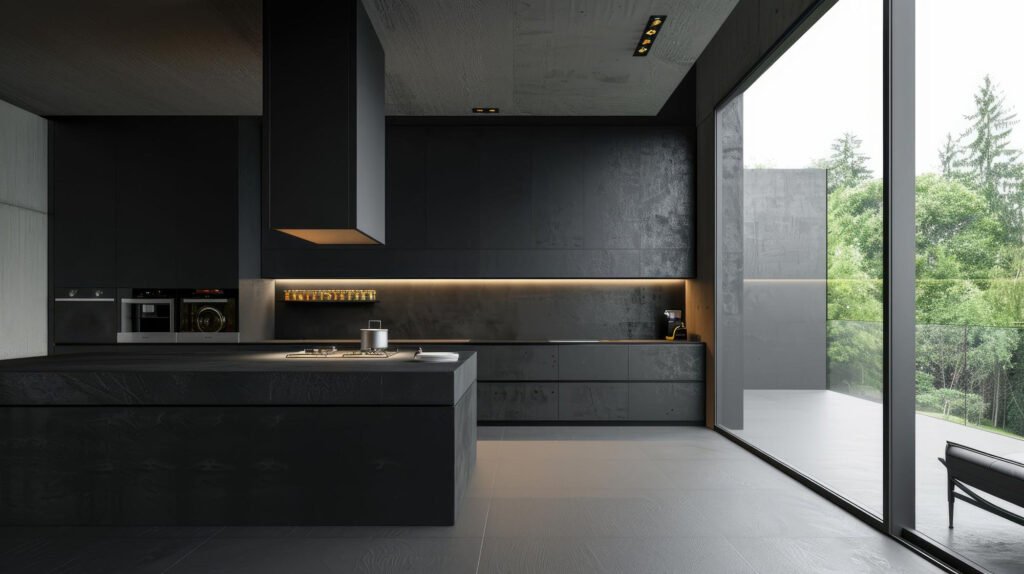 Luxe beton look keuken